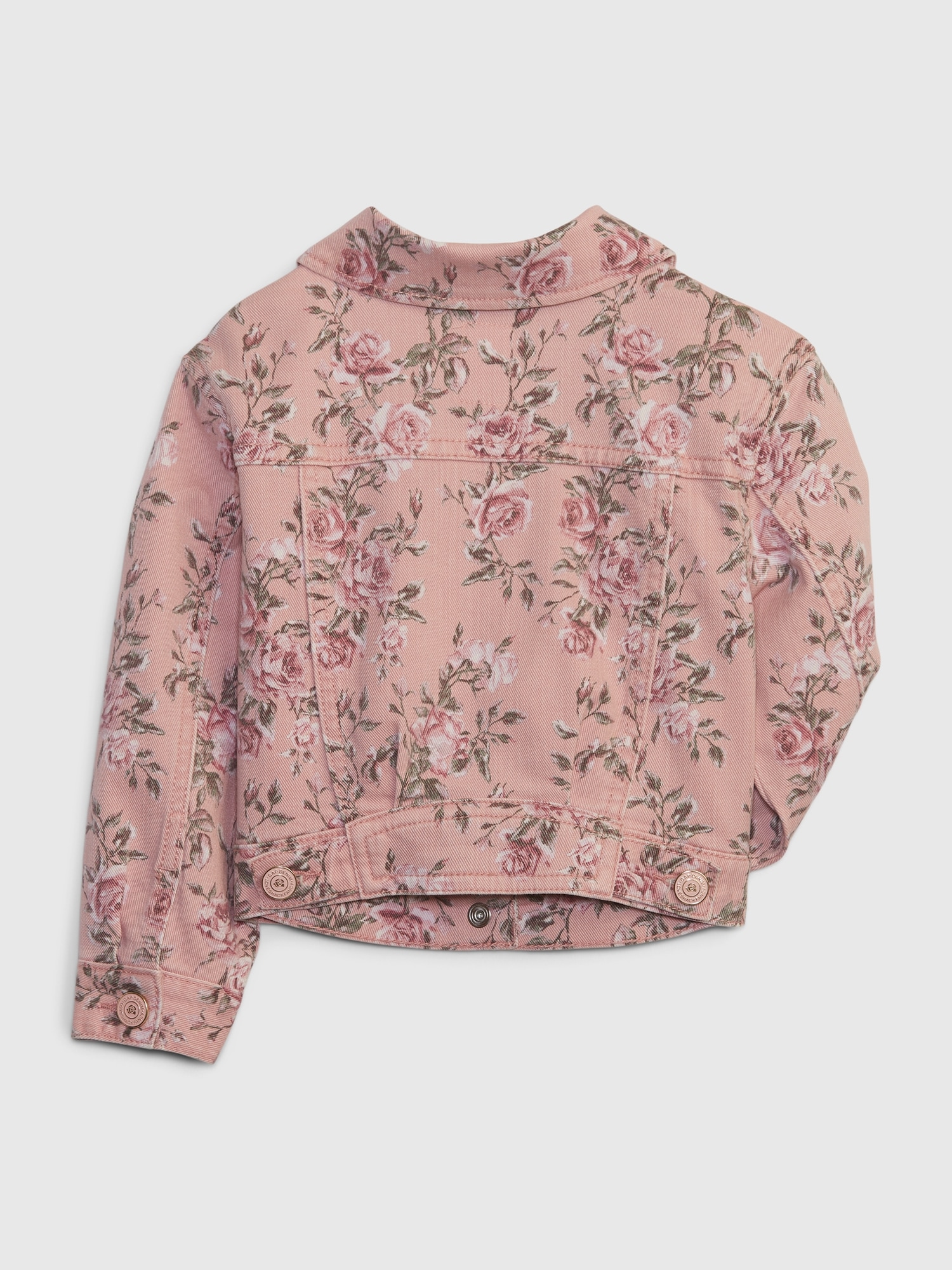 Gap × LoveShackFancy Toddler Floral Icon Denim Jacket Gap