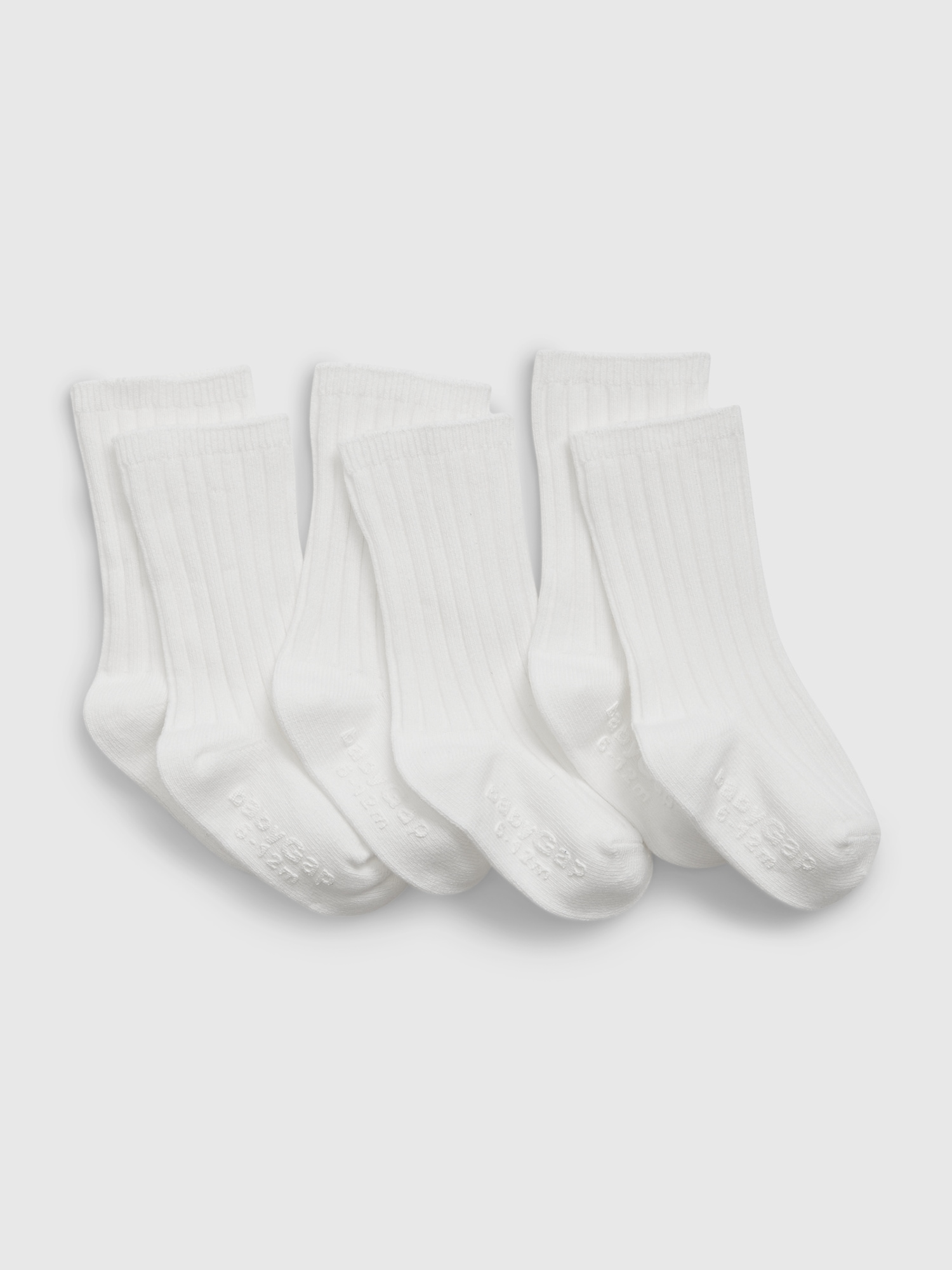 Baby First Favorites Cotton Crew Socks 3 Pack