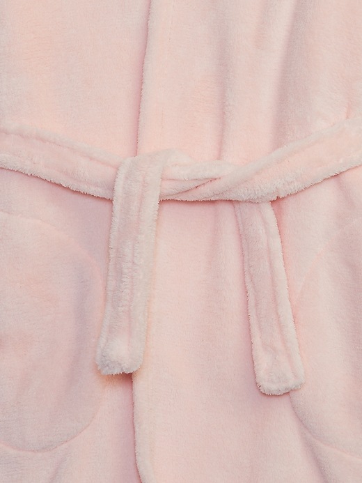 Kids Recycled Fuzzy Robe Gap