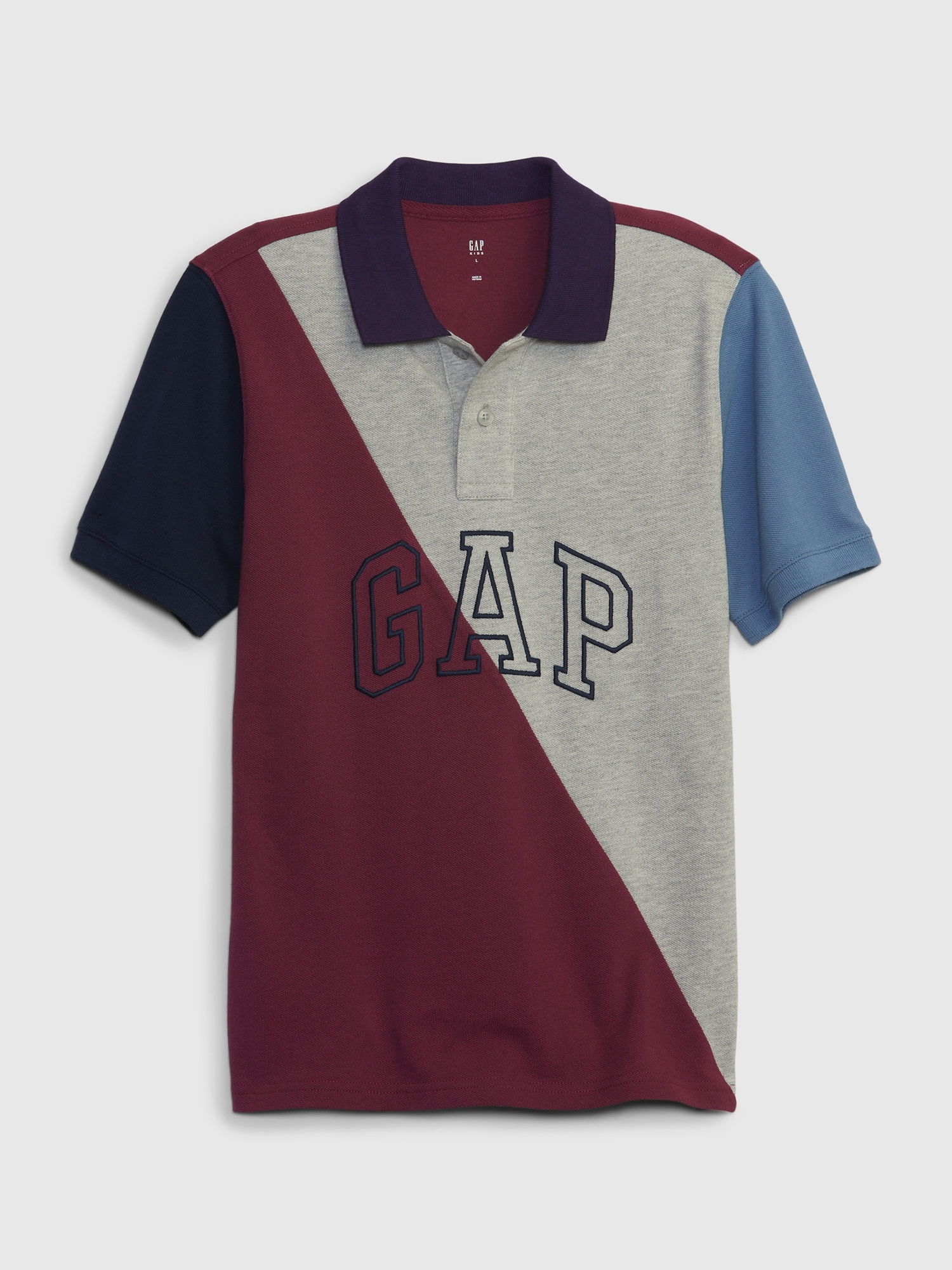 Kids Colorblock Polo Shirt | Gap