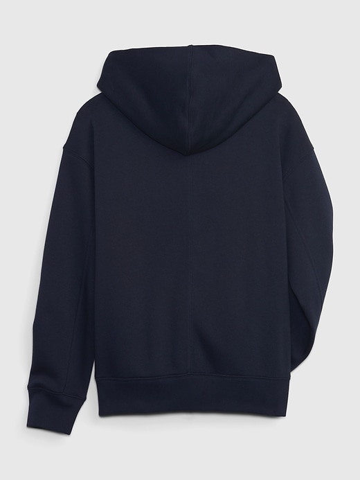 2 of 8 showing, with the color blue of product Kids VintageSoft Hoodie