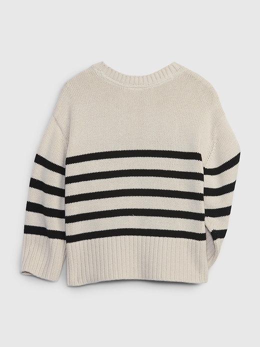 View large product image 2 of 3. Toddler 24/7 Split-Hem Stripe Sweater