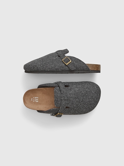 1 of 8 showing, with the color true black of product Kids Clogs