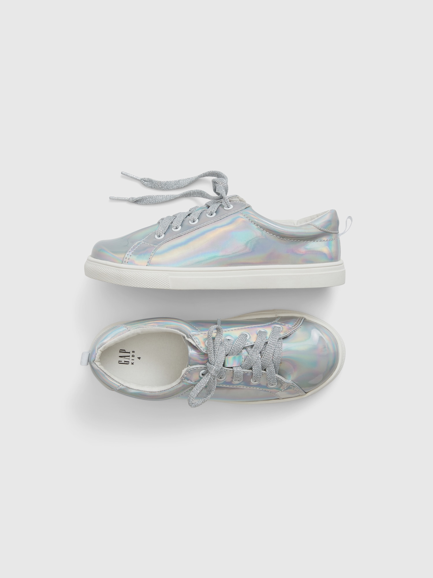 Kids Metallic Sneakers