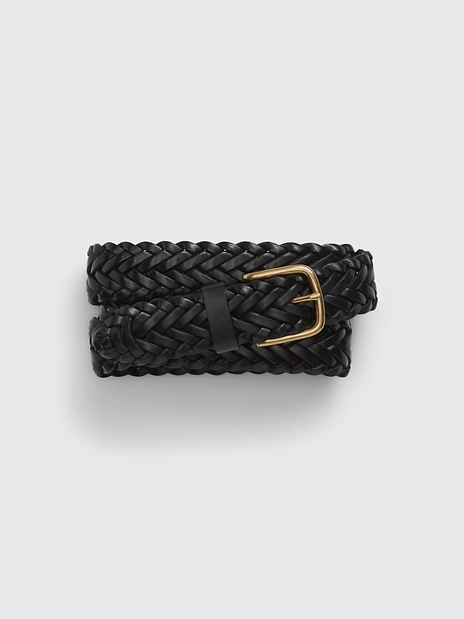 Image number 1 showing, Braided Leather Belt