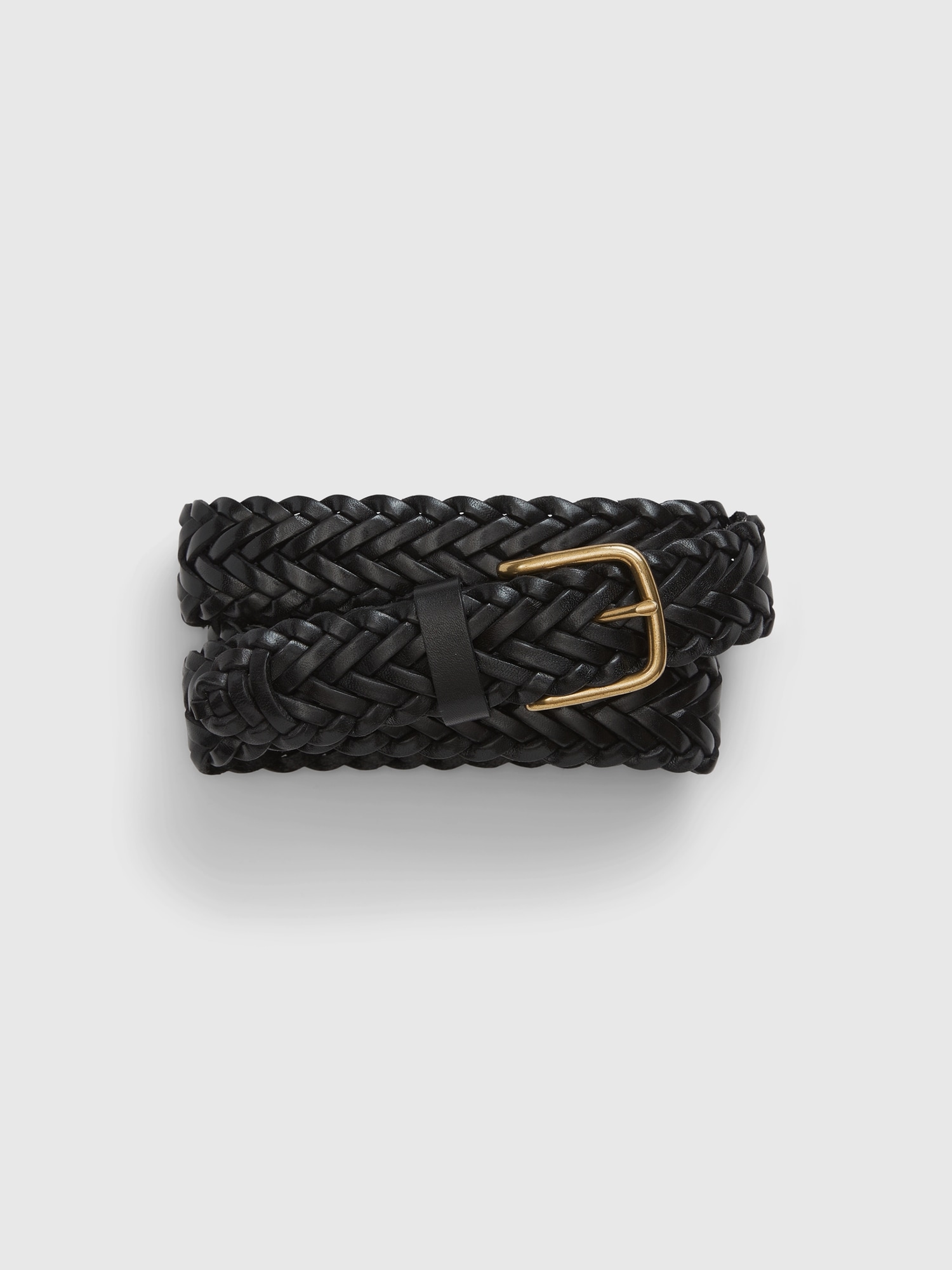 Braided Belt. L / Black