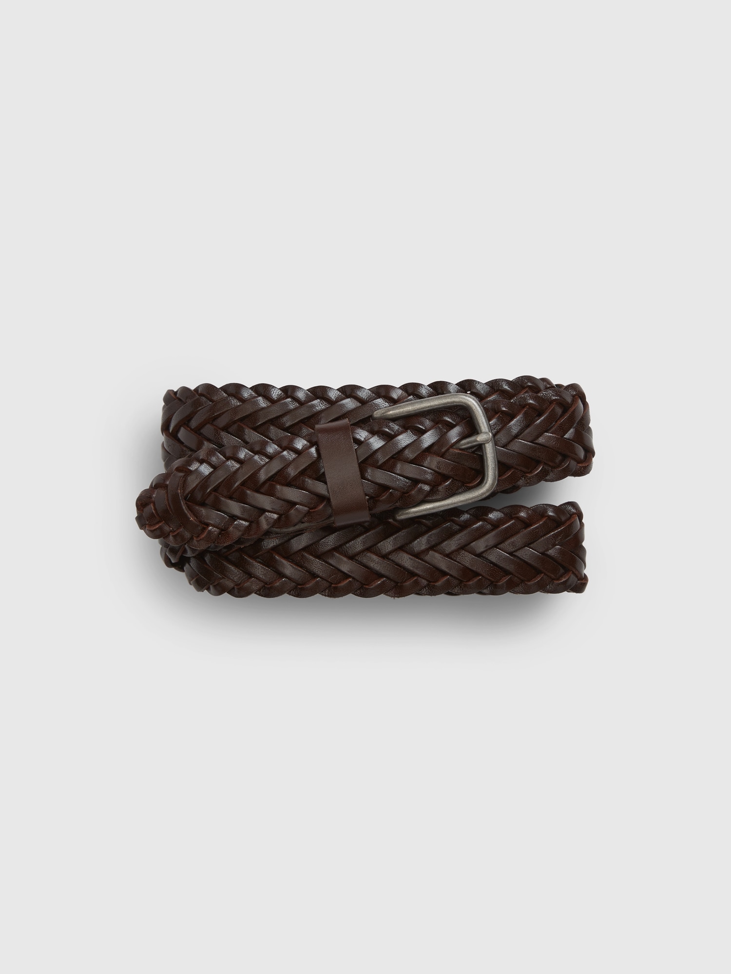 Braided Leather Belt