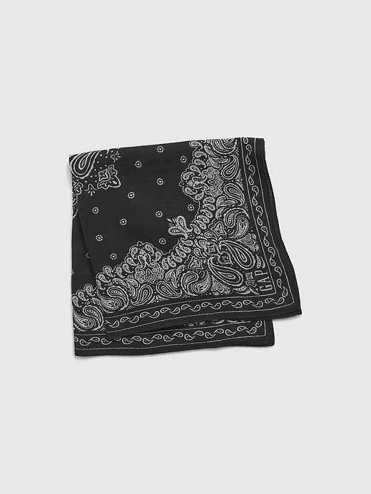 1 of 8 showing, with the color true black of product Bandana