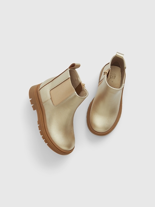 Toddler Metallic Ankle Boots Gap