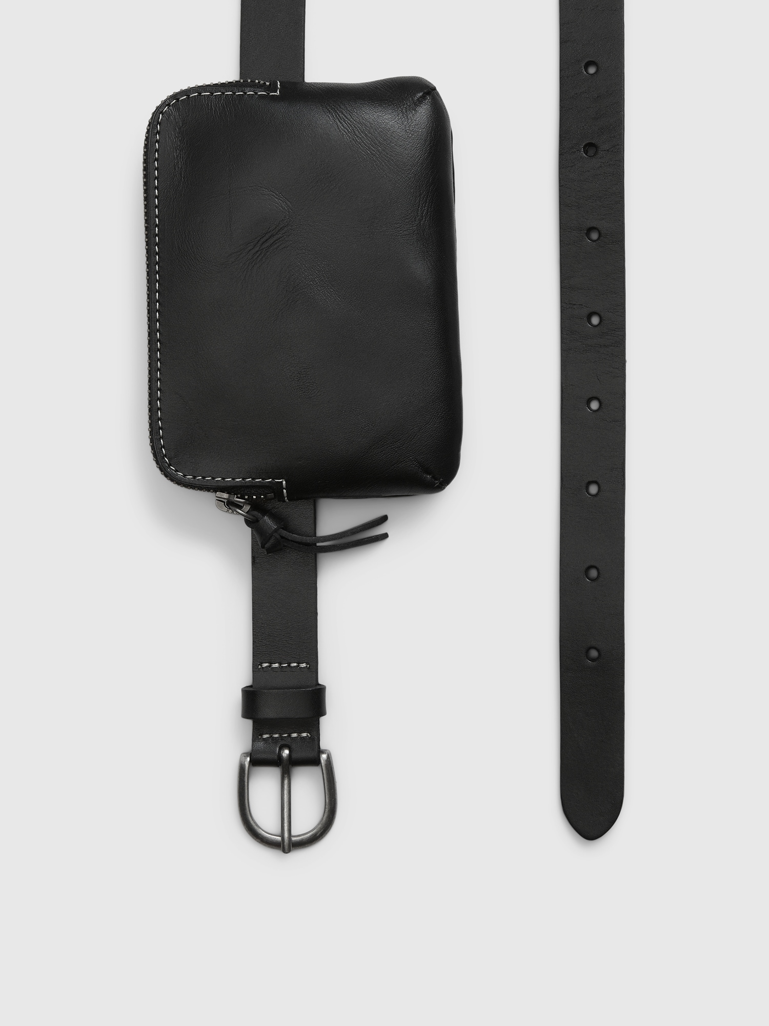 Medium crinkled calf online leather belt bag