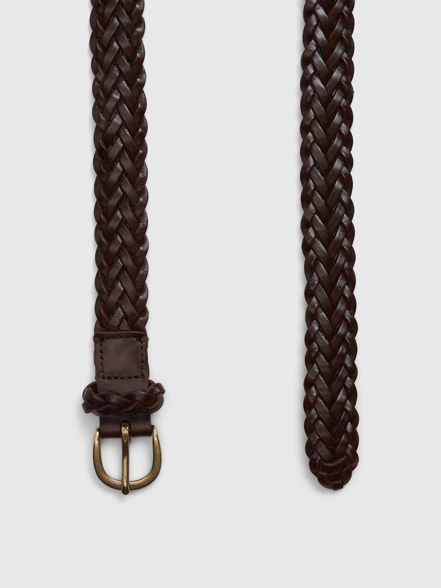 Gap Women's Braided Leather Belt