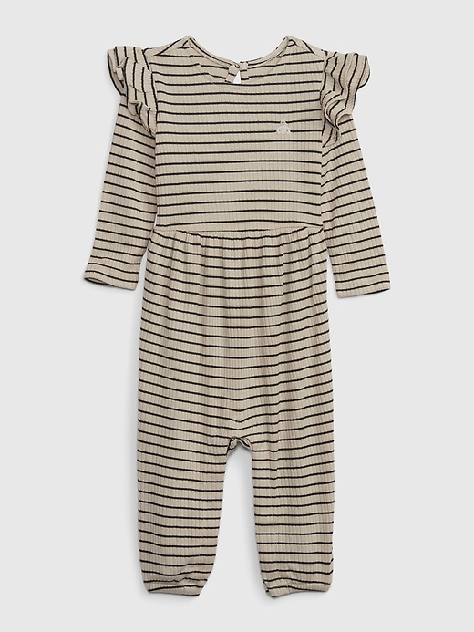 View large product image 1 of 3. Baby SoftSpun Ruffled One-Piece