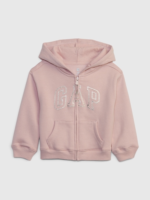 Image number 1 showing, Toddler Metallic Gap Logo Hoodie