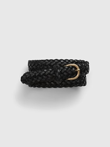 Braided Leather Belt