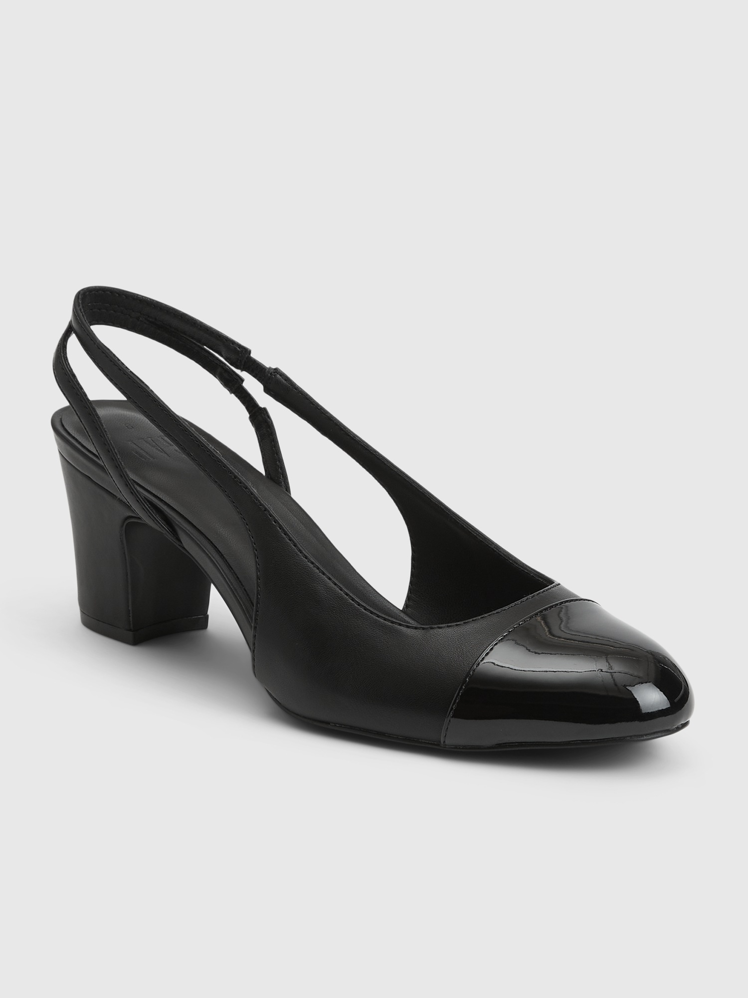 Женские туфли Gap Slingback Heels, цвет: Насыщенный чёрный