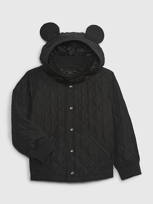 View large product image 1 of 3. babyGap &#124 Disney 100% Recycled Quilted Bomber Jacket