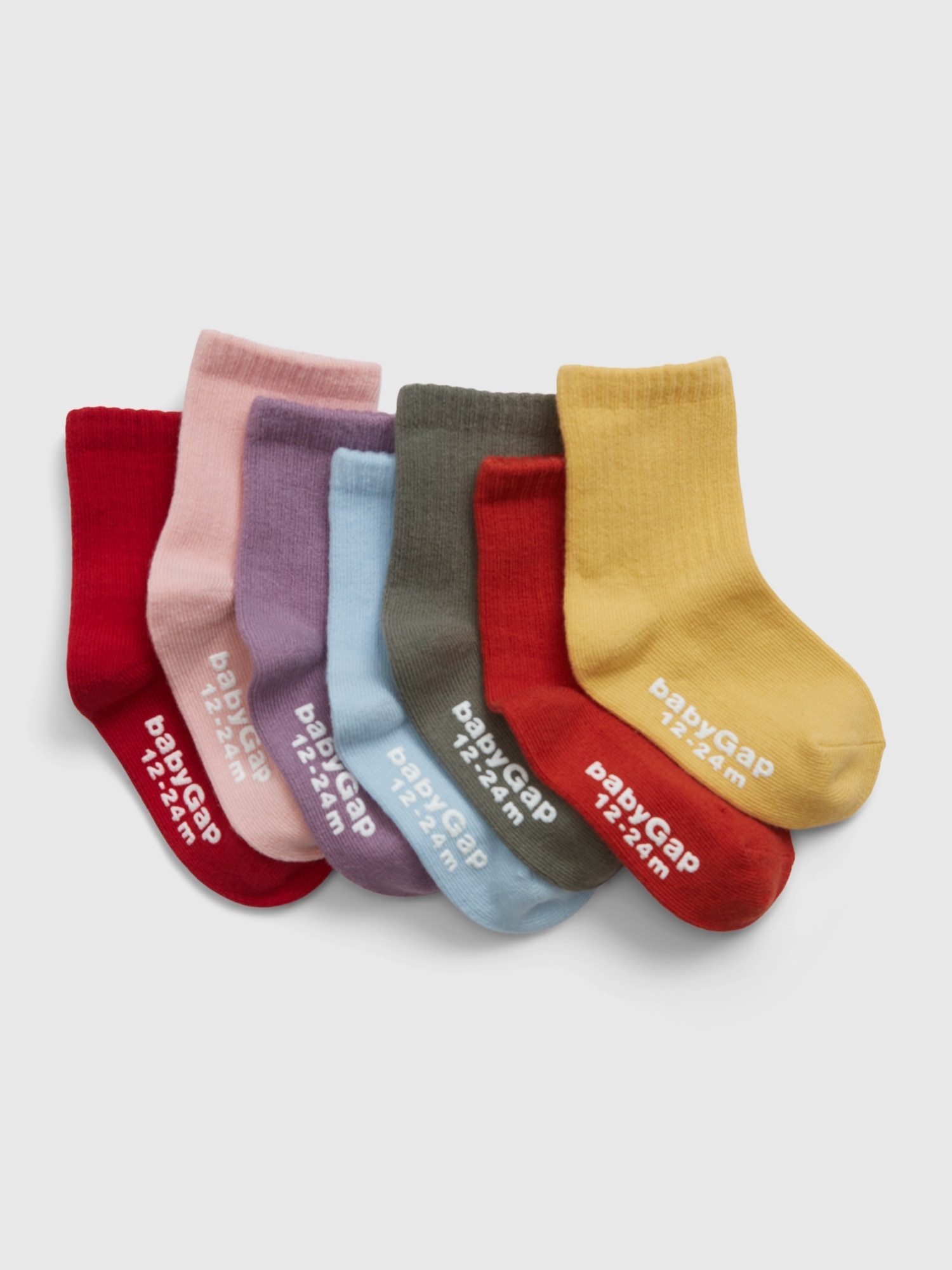 100 Cotton Socks For Kids Gap