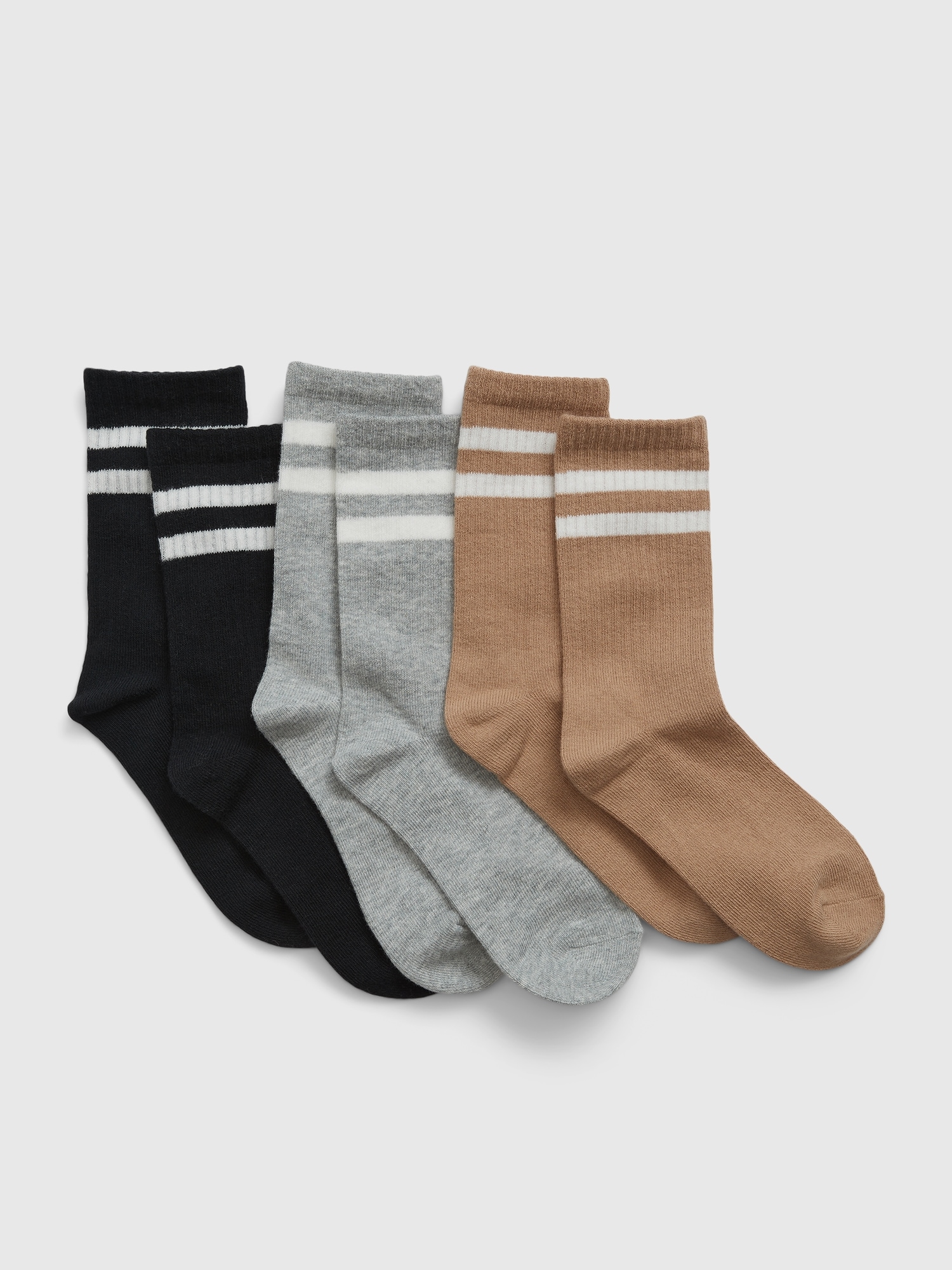 Gap Kids Cotton Crew Socks (3-Pack)