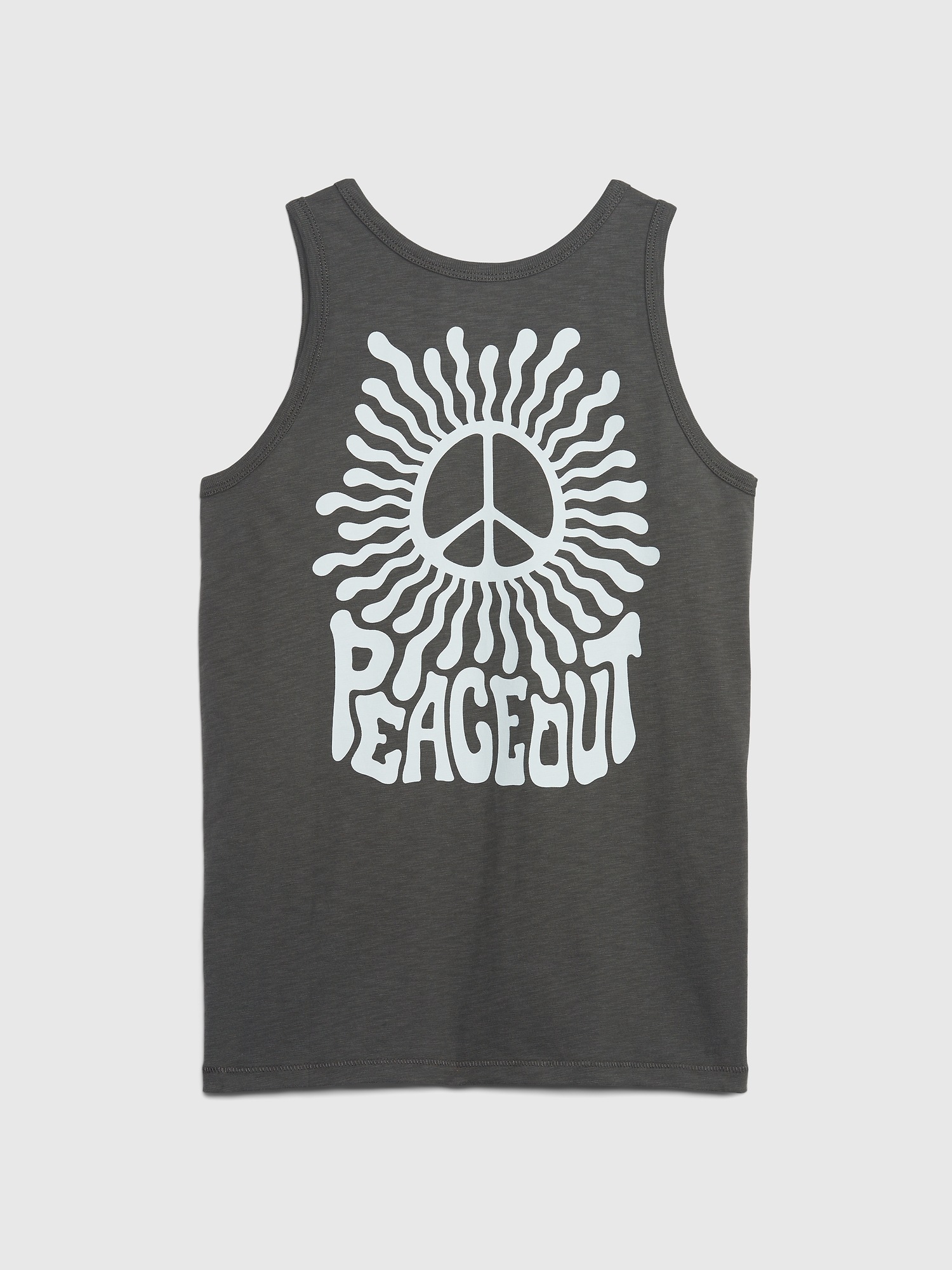 Kids Organic Cotton Graphic Tank Top Gap