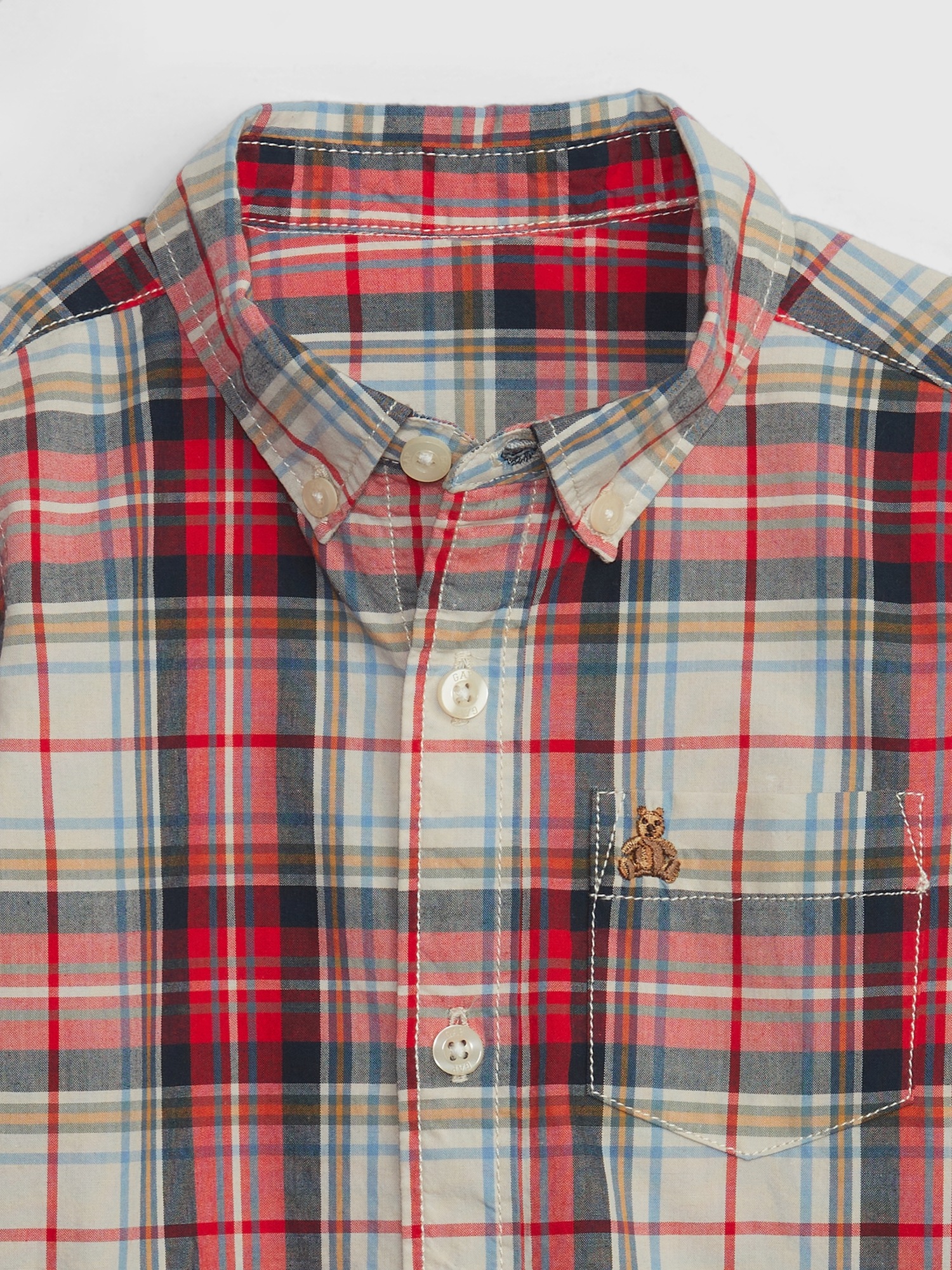 Toddler Stretch Poplin Shirt (Organic Cotton)