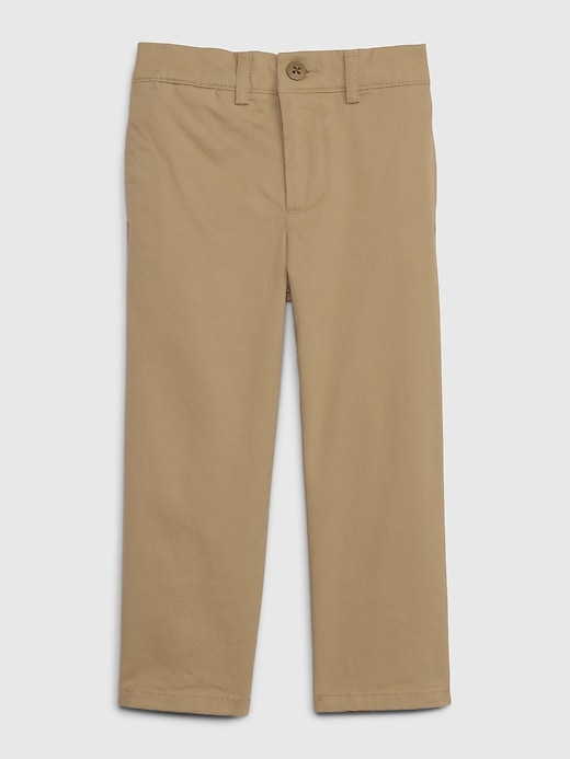1 of 8 showing, with the color PECAN of product Toddler '90s Loose Khakis