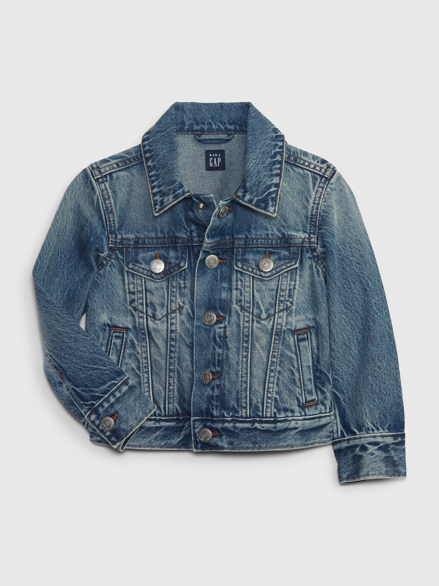 thumbnail image 2 of Vertical Eagle Boys' Hooded Cotton Denim Jean Jacket – Stylish & Casual 2 of 5