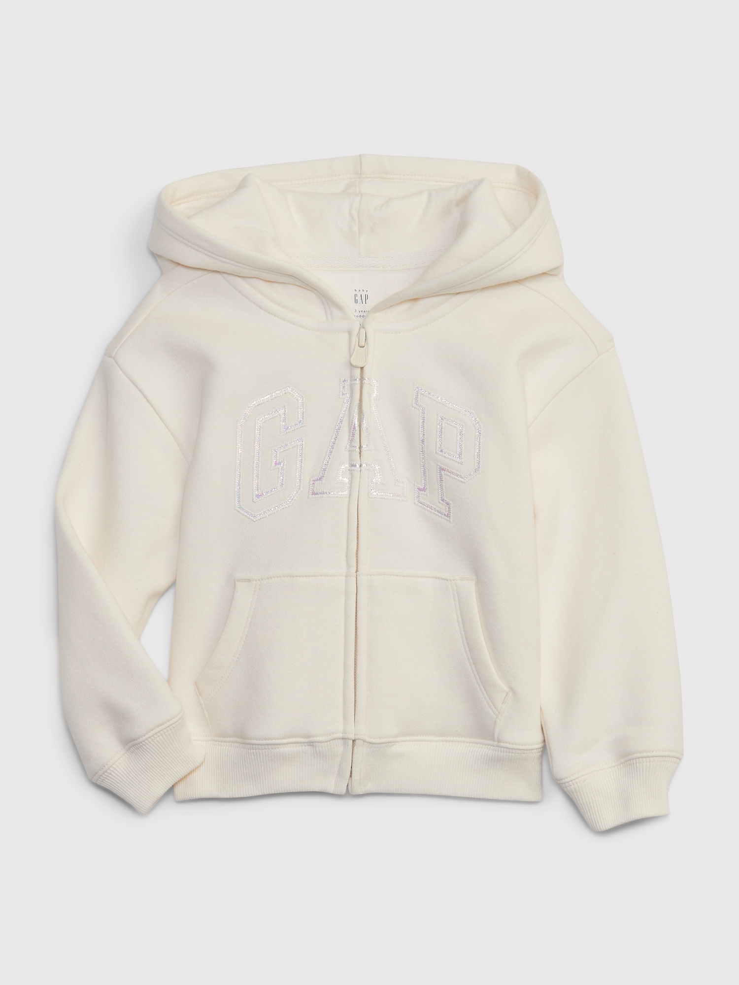 Toddler Metallic Gap Logo Hoodie