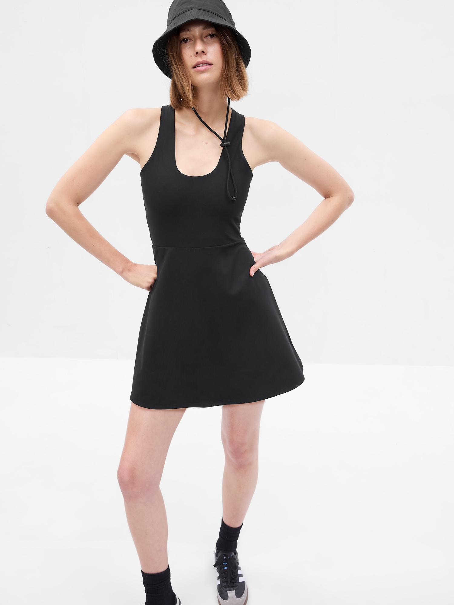 GapFit Recycled Power Cross-Back Exercise Dress | Gap