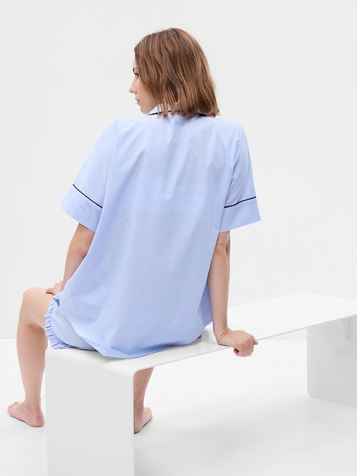 Image number 3 showing, Poplin PJ Shirt