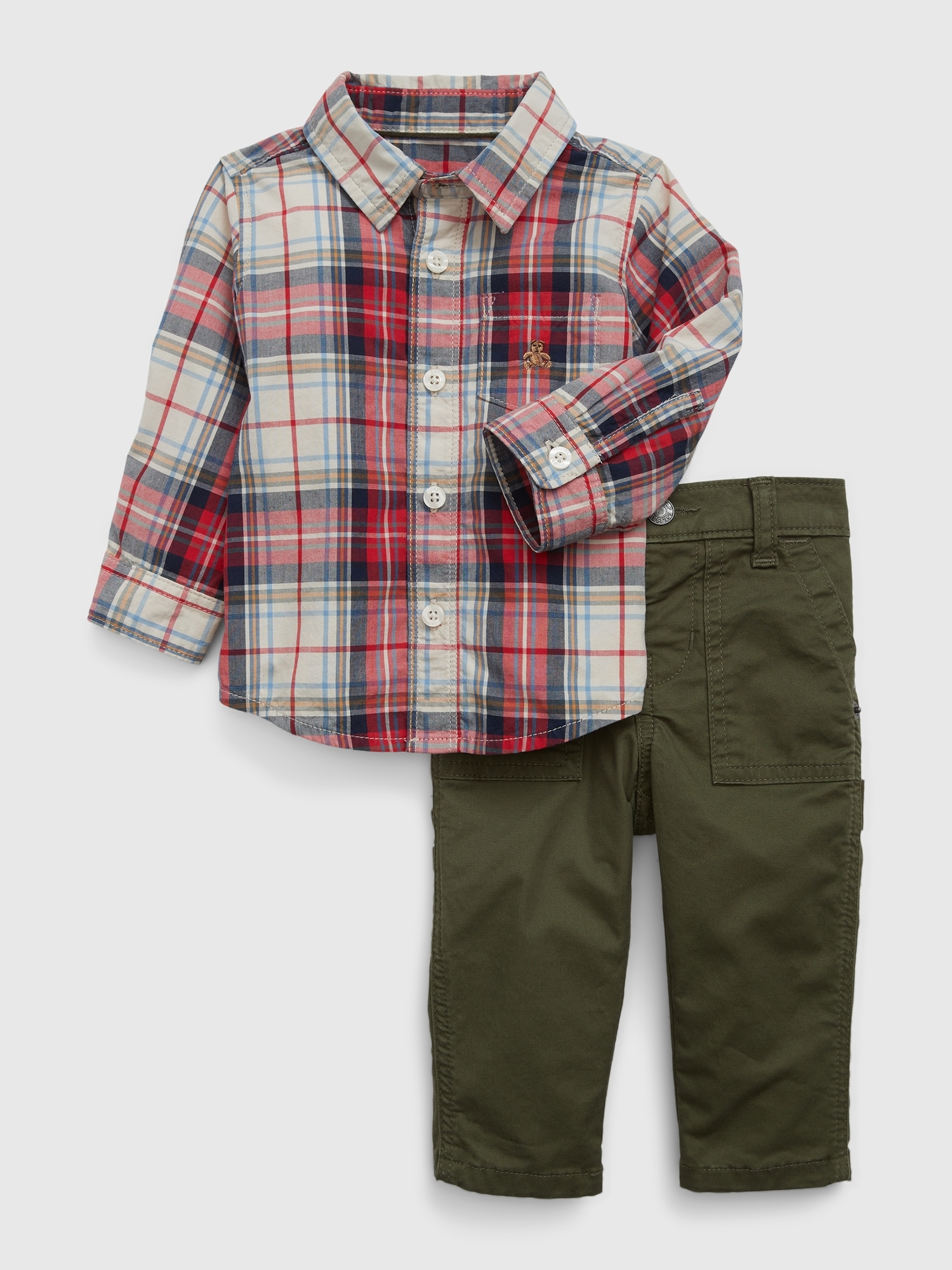 Gap Baby Utility Outfit Set