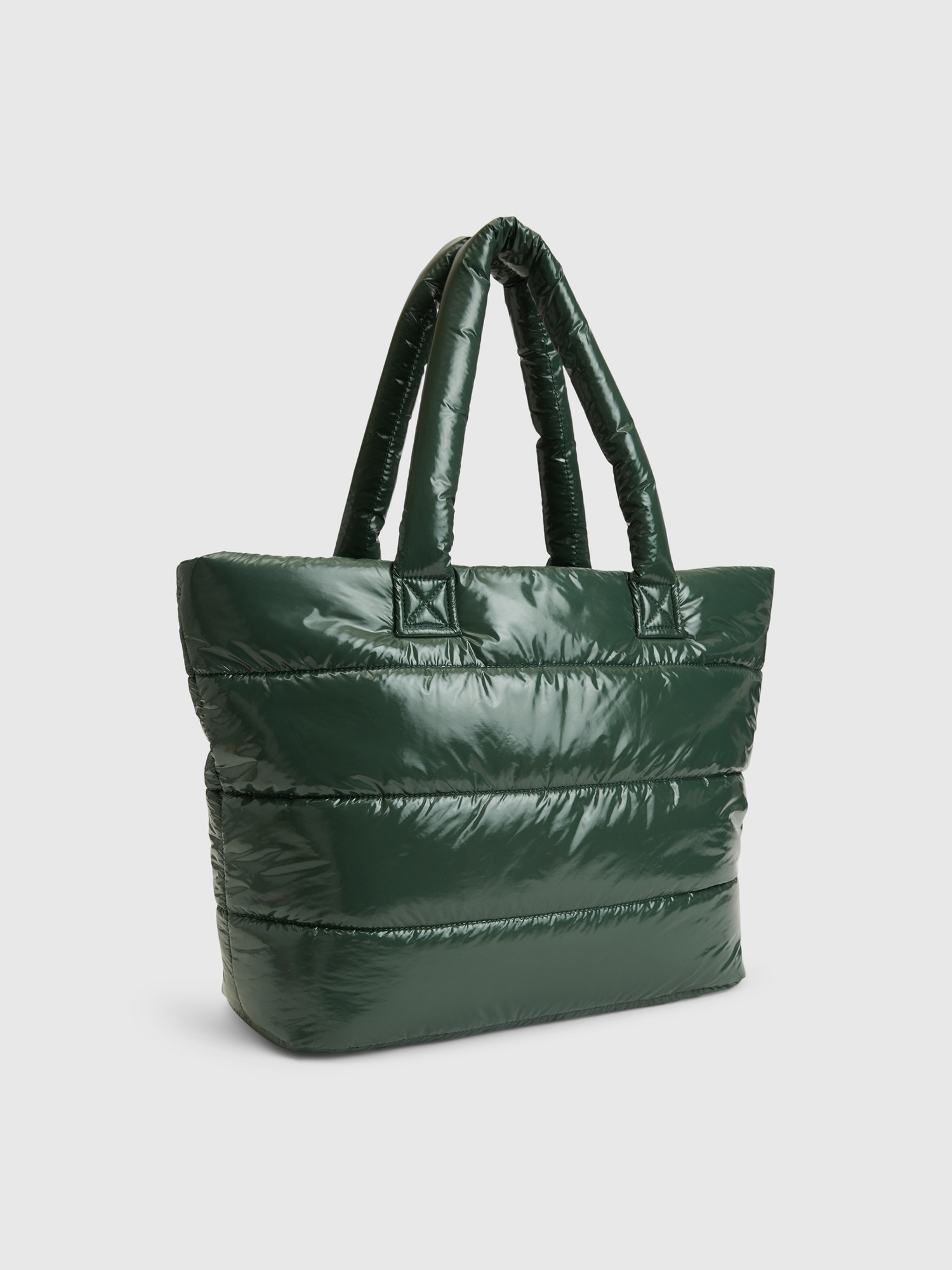  Quilted Tote Bag for Women Puffer Bag Quilted Bag