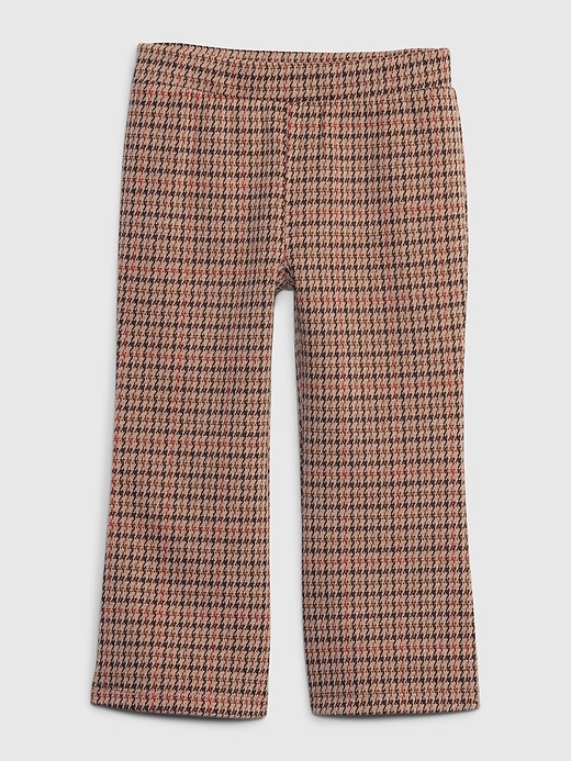 Image number 1 showing, Toddler Houndstooth Ponte Pants