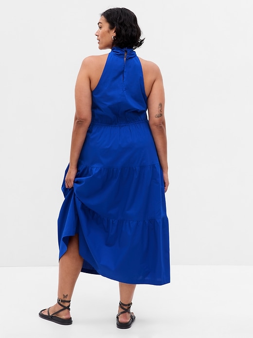 Halter Tiered Maxi Dress | Gap