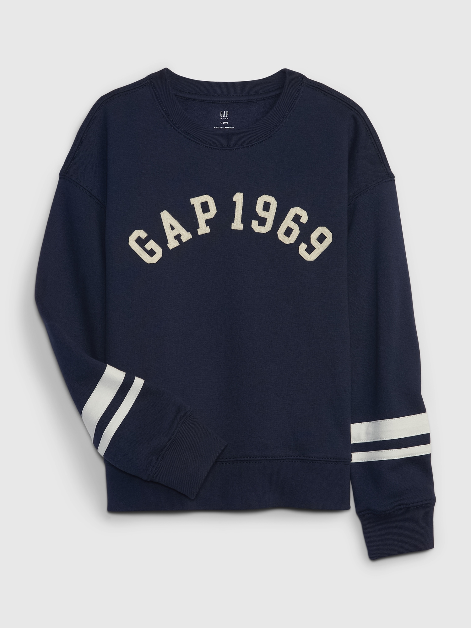 Kids French Terry 1969 Arch Logo Sweatshirt | Gap