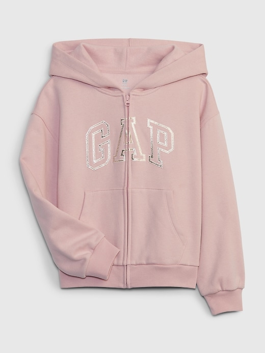 Image number 1 showing, Kids VintageSoft Gap Arch Logo Hoodie