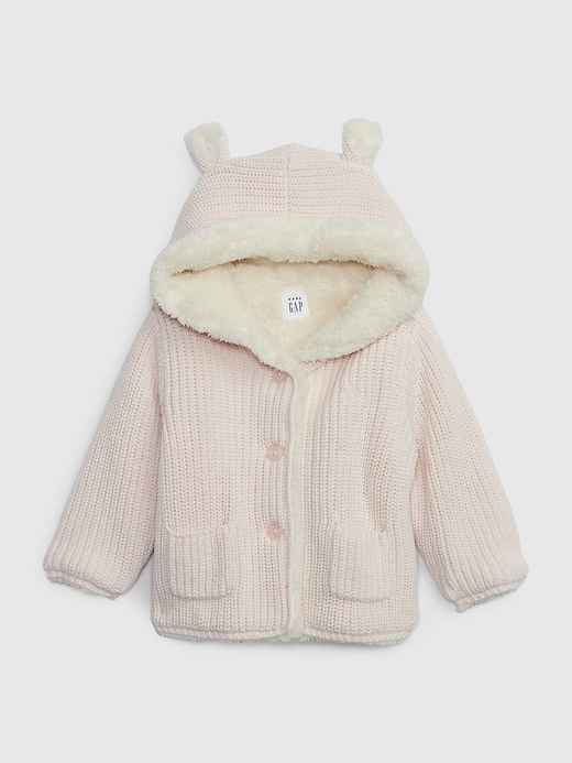 Image number 4 showing, Baby Sherpa Sweater Hoodie