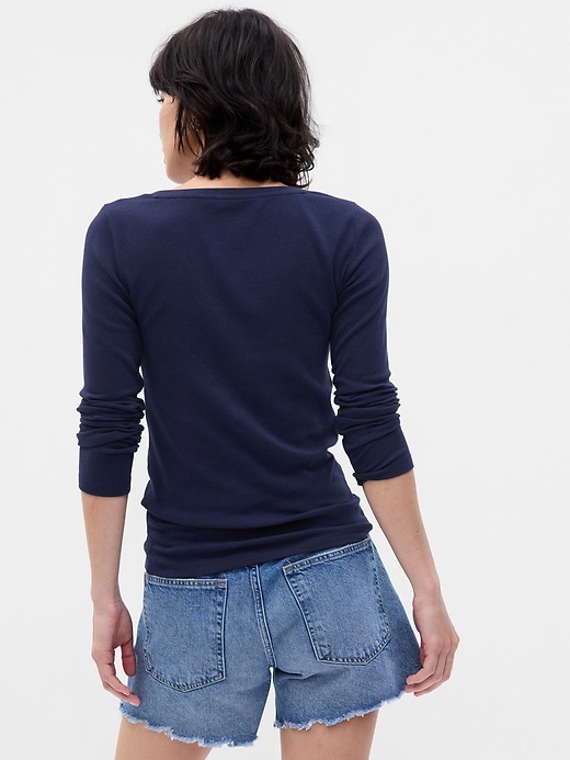 Image number 2 showing, Modern V-Neck T-Shirt