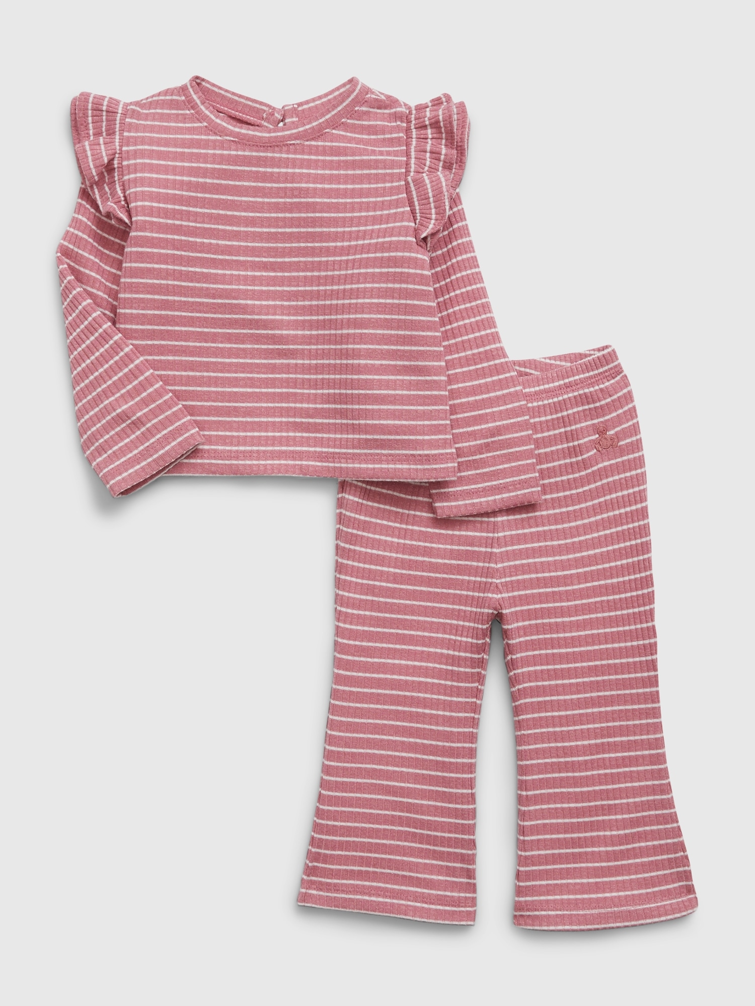 Baby rib two piece outfit set gap