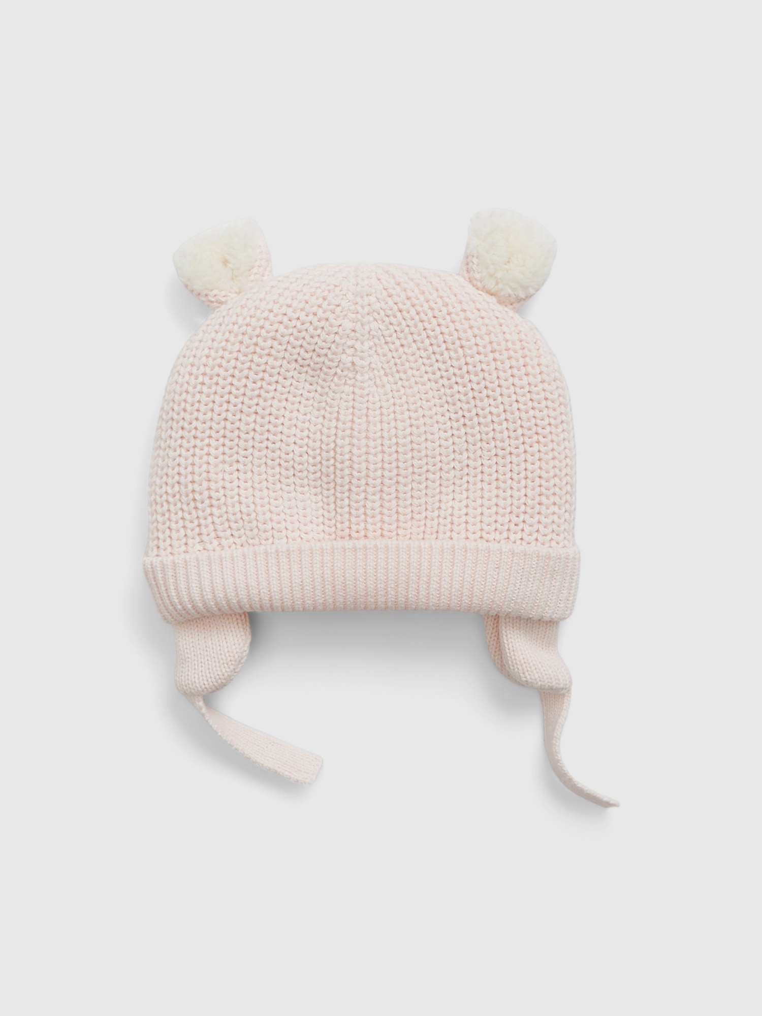 Baby Sherpa-Lined Bear Beanie | Gap