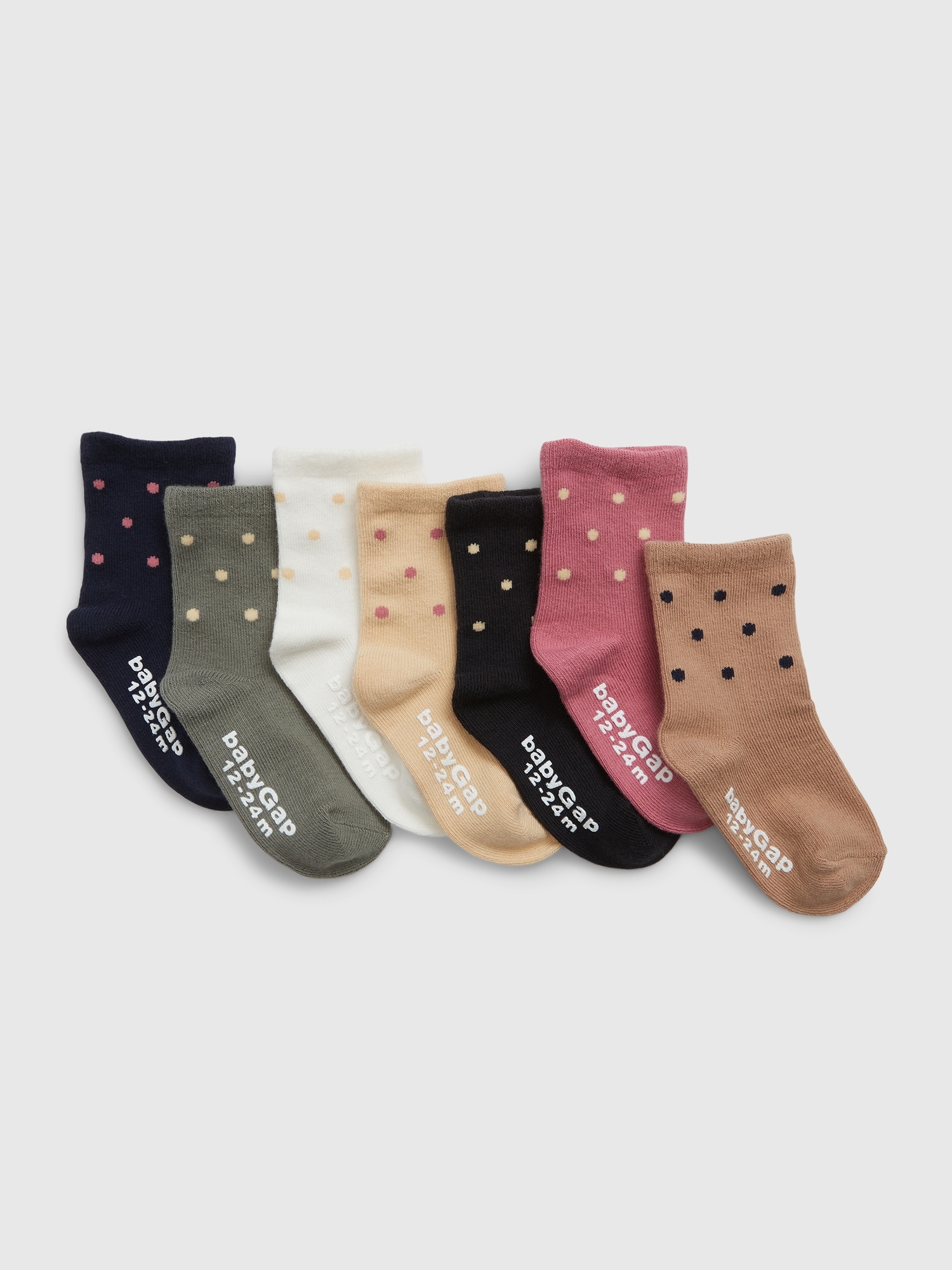 Gap Toddler Crew Socks (7-Pack)