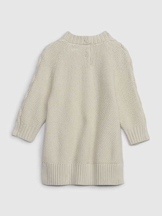 Image number 2 showing, Baby Cable-Knit Sweater Dress