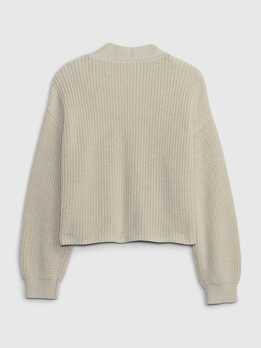 2 of 8 showing, with the color chino of product Kids Relaxed Cardigan