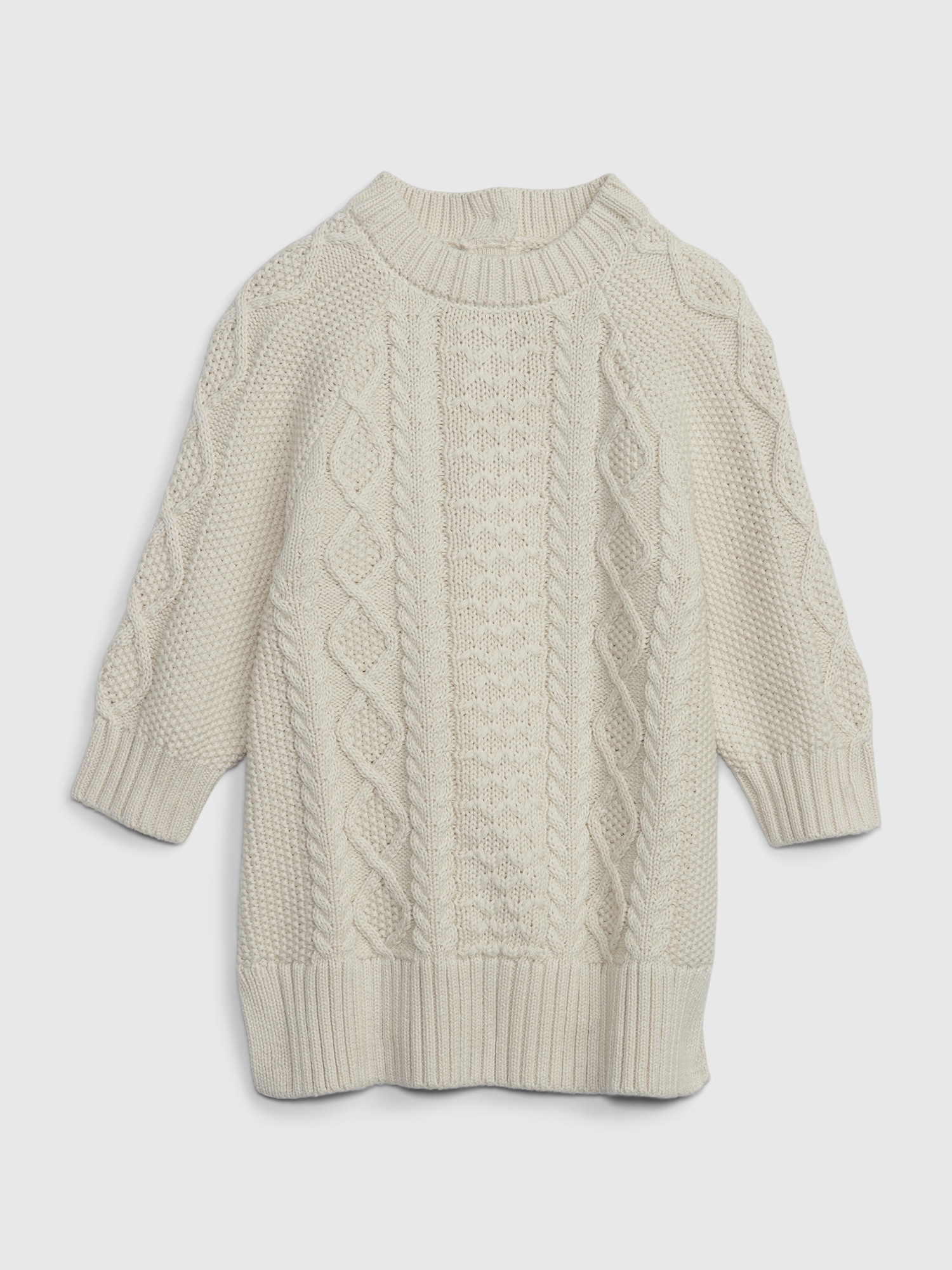 Baby Cable-Knit Sweater Dress