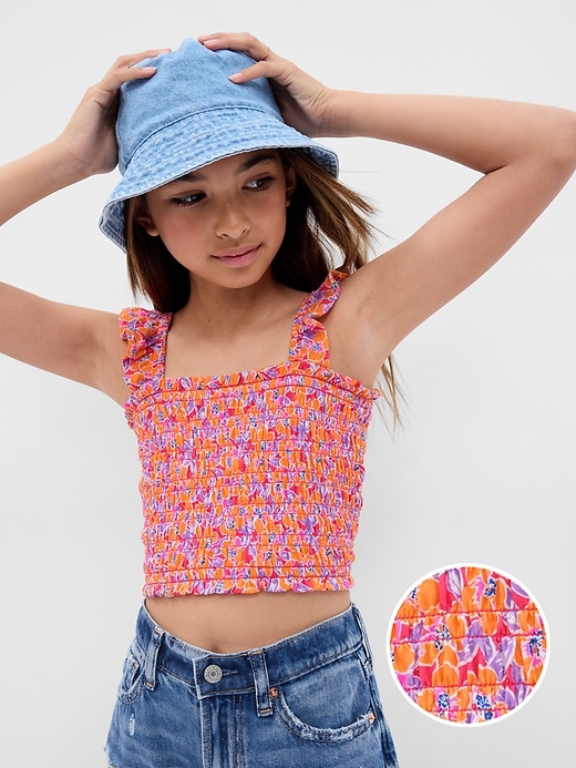 Kids Smocked Tank Top | Gap