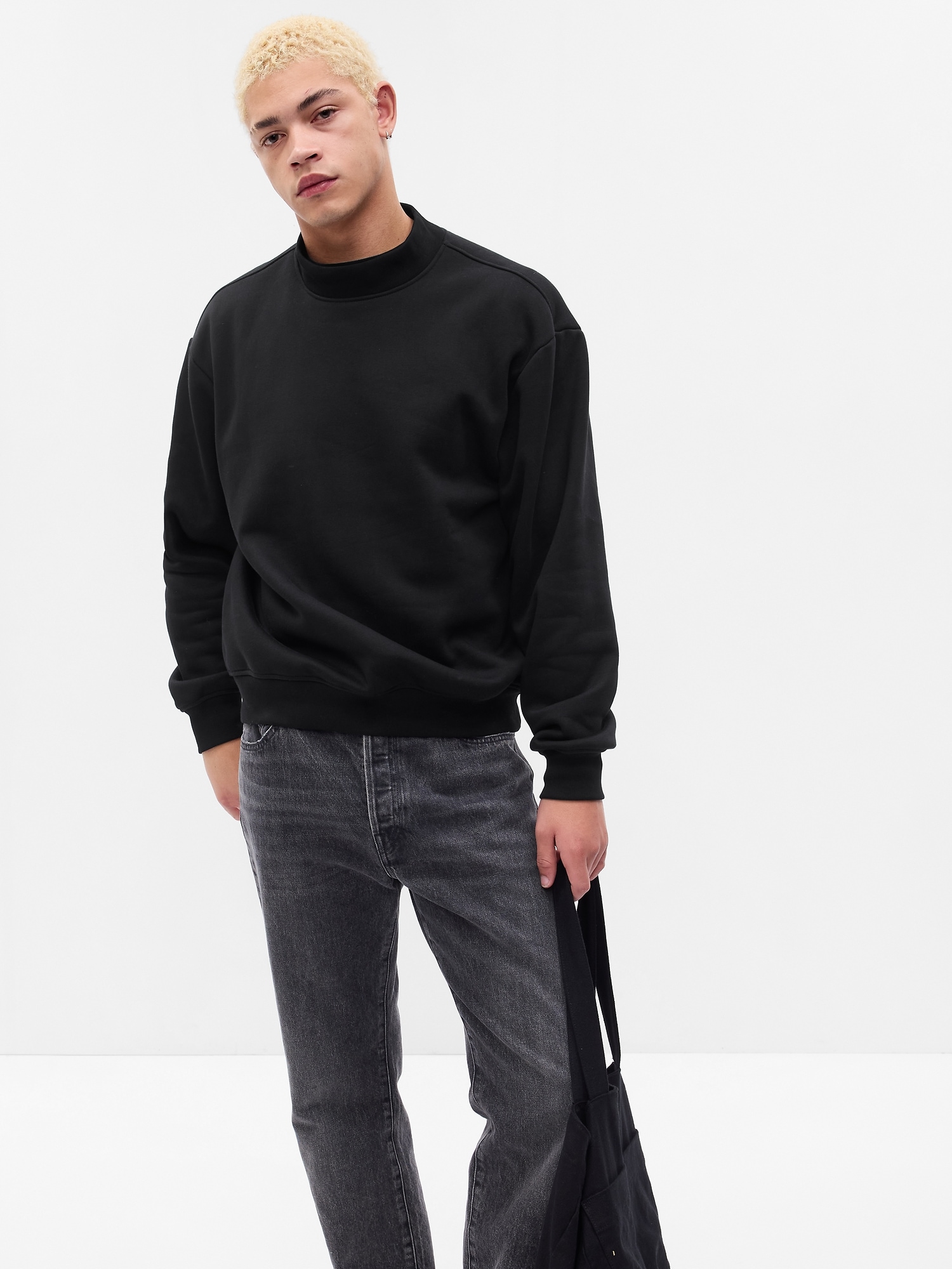 Mockneck Heavyweight Sweatshirt