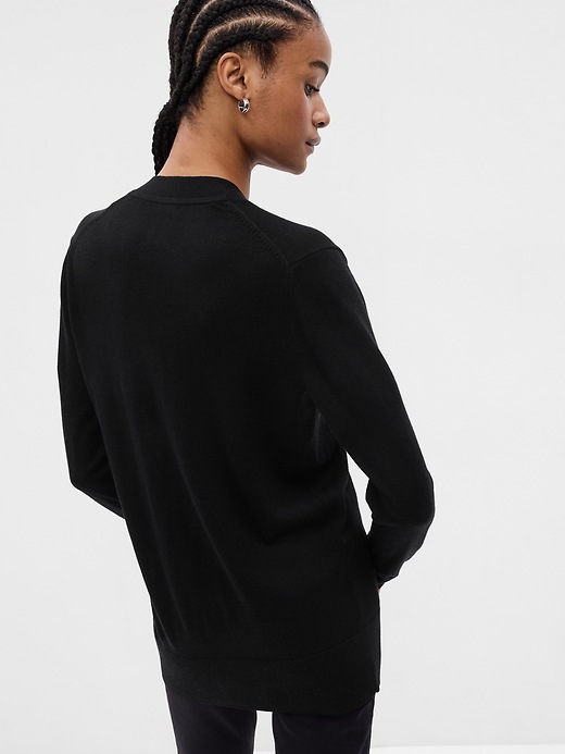 Merino Wool Long Cardigan | Gap