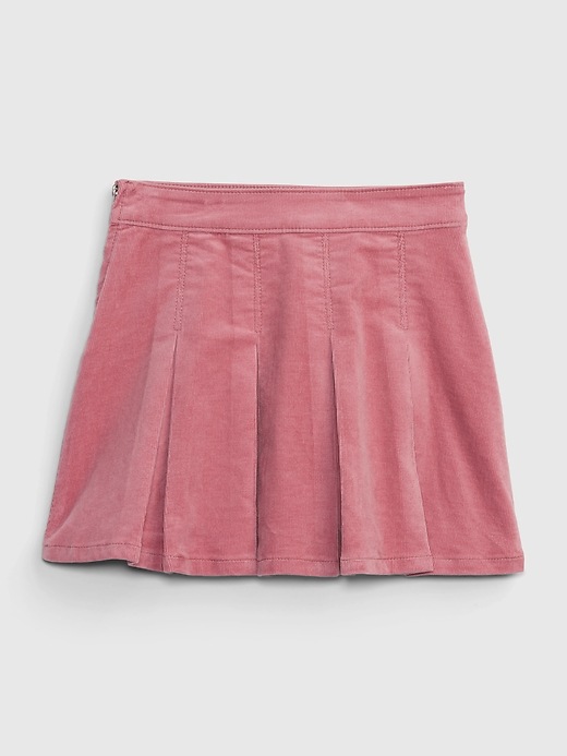 Image number 2 showing, Kids Corduroy Pleated Mini Skirt