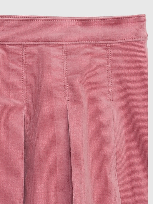 Image number 3 showing, Kids Corduroy Pleated Mini Skirt