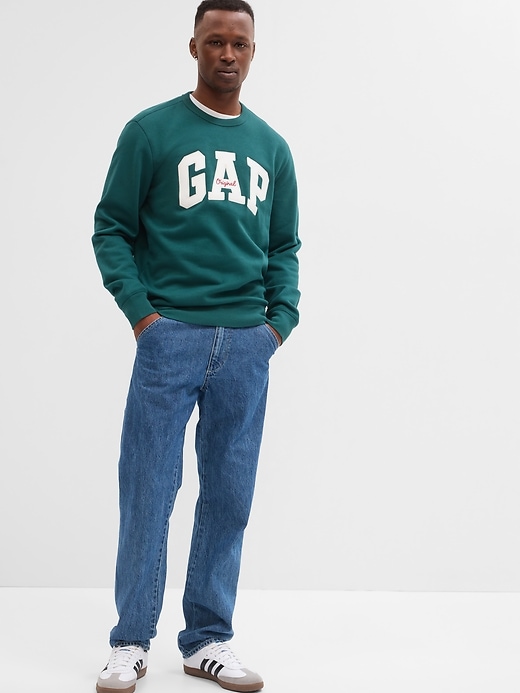 Image number 7 showing, Gap Logo Fleece Crewneck Sweatshirt