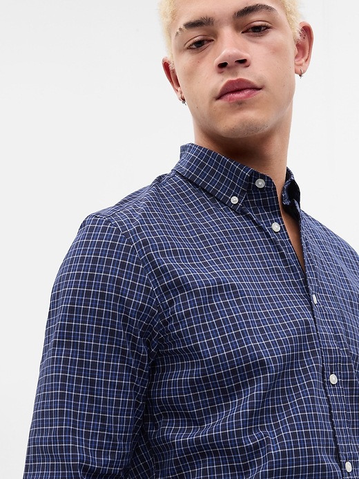 Image number 2 showing, All-Day Poplin Shirt in Standard Fit